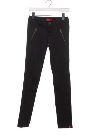 Дамски панталон Edc By Esprit, Размер XS, Цвят Черен, Цена 7,33 лв.