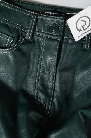 Дамски панталон Fb Sister, Размер XS, Цвят Зелен, Цена 5,51 лв.