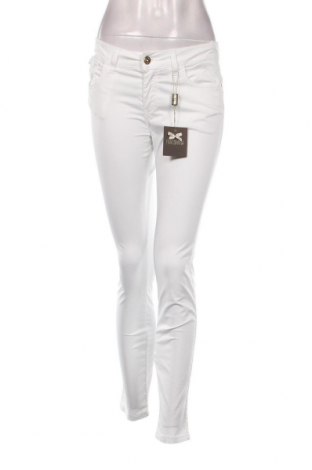Γυναικείο παντελόνι Fracomina, Μέγεθος S, Χρώμα Λευκό, Τιμή 15,80 €