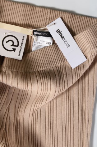 Γυναικείο παντελόνι Gina Tricot, Μέγεθος M, Χρώμα  Μπέζ, Τιμή 9,19 €