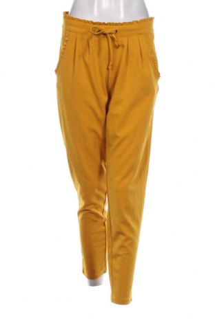 Дамски панталон Jacqueline De Yong, Размер M, Цвят Жълт, Цена 18,40 лв.