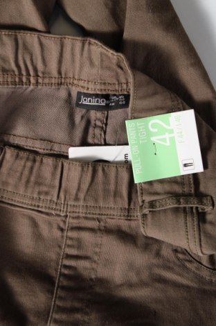 Дамски панталон Janina, Размер L, Цвят Зелен, Цена 10,12 лв.