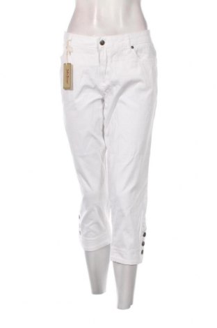 Дамски панталон John Baner, Размер XL, Цвят Бял, Цена 27,60 лв.