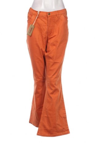 Дамски панталон John Baner, Размер XXL, Цвят Оранжев, Цена 26,22 лв.