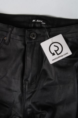 Дамски панталон M.Sara, Размер XS, Цвят Черен, Цена 8,12 лв.