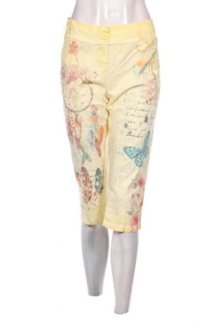 Дамски панталон Made In Italy, Размер XXL, Цвят Жълт, Цена 17,40 лв.