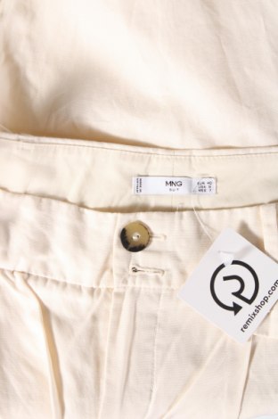 Pantaloni de femei Mango, Mărime M, Culoare Ecru, Preț 76,53 Lei