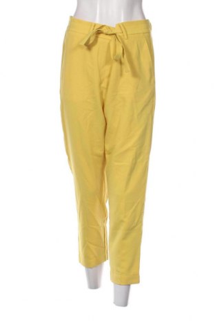 Pantaloni de femei Mango, Mărime L, Culoare Galben, Preț 59,85 Lei