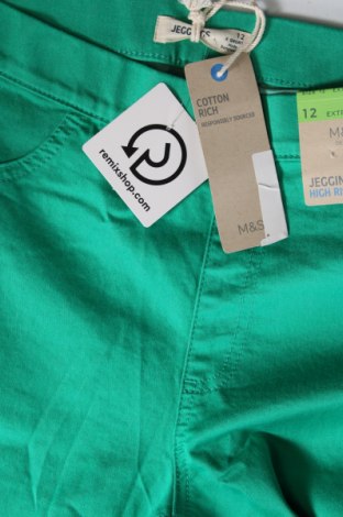 Damenhose Marks & Spencer, Größe L, Farbe Grün, Preis 12,53 €