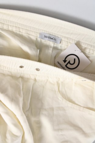 Γυναικείο παντελόνι Max&Co., Μέγεθος M, Χρώμα Λευκό, Τιμή 4,62 €