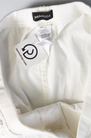Γυναικείο παντελόνι Mia Moda, Μέγεθος XXL, Χρώμα Λευκό, Τιμή 17,94 €