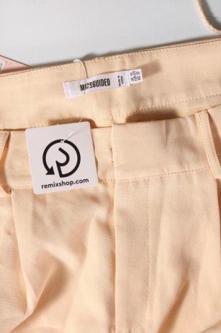 Дамски панталон Missguided, Размер XL, Цвят Бежов, Цена 45,86 лв.
