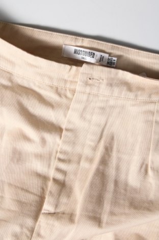Дамски панталон Missguided, Размер M, Цвят Бежов, Цена 13,05 лв.