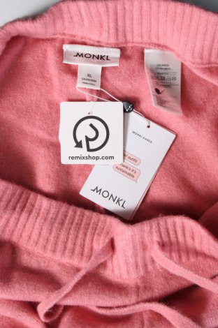 Дамски панталон Monki, Размер XL, Цвят Розов, Цена 29,40 лв.