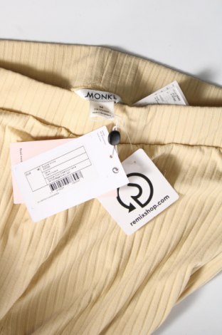 Γυναικείο παντελόνι Monki, Μέγεθος M, Χρώμα Κίτρινο, Τιμή 10,86 €