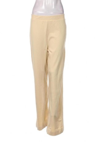 Дамски панталон Monki, Размер M, Цвят Жълт, Цена 25,48 лв.