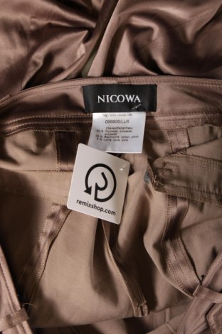 Дамски панталон Nicowa, Размер XL, Цвят Кафяв, Цена 7,84 лв.
