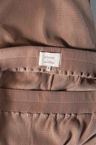 Γυναικείο παντελόνι Numph, Μέγεθος M, Χρώμα  Μπέζ, Τιμή 14,08 €