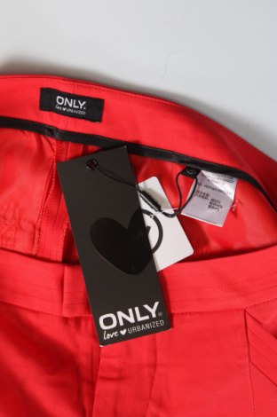 Dámské kalhoty  ONLY, Velikost S, Barva Červená, Cena  376,00 Kč