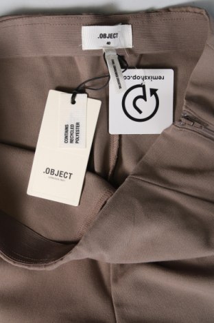 Γυναικείο παντελόνι Object, Μέγεθος M, Χρώμα Καφέ, Τιμή 4,60 €