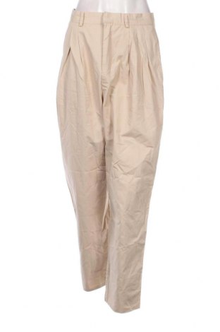 Γυναικείο παντελόνι Object, Μέγεθος M, Χρώμα Εκρού, Τιμή 6,28 €