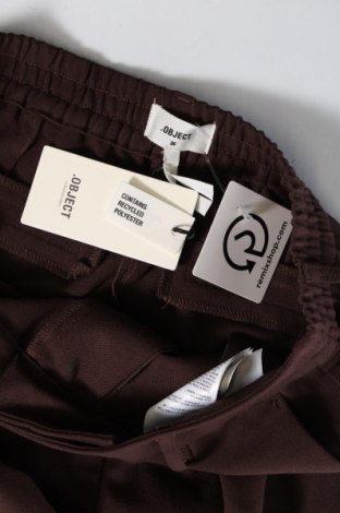Pantaloni de femei Object, Mărime M, Culoare Maro, Preț 37,20 Lei