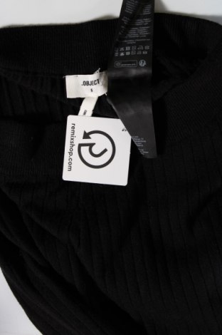 Γυναικείο παντελόνι Object, Μέγεθος S, Χρώμα Μαύρο, Τιμή 7,18 €