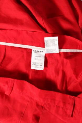 Γυναικείο παντελόνι P.A.R.O.S.H., Μέγεθος M, Χρώμα Κόκκινο, Τιμή 43,64 €