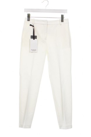 Γυναικείο παντελόνι Pinko, Μέγεθος XXS, Χρώμα Λευκό, Τιμή 83,20 €