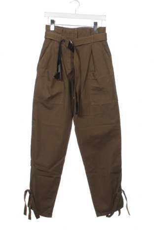 Дамски панталон Pinko, Размер XS, Цвят Зелен, Цена 269,00 лв.