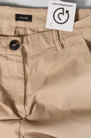 Γυναικείο παντελόνι Pinko, Μέγεθος XXS, Χρώμα  Μπέζ, Τιμή 138,66 €