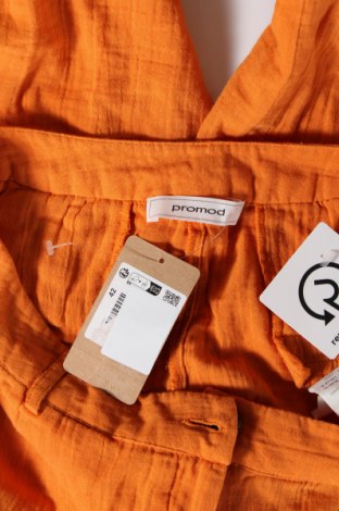 Дамски панталон Promod, Размер L, Цвят Оранжев, Цена 87,00 лв.