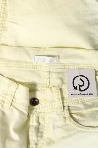 Дамски панталон Promod, Размер S, Цвят Жълт, Цена 8,70 лв.