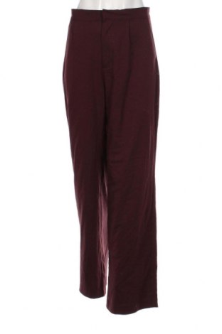 Дамски панталон Pull&Bear, Размер L, Цвят Червен, Цена 13,80 лв.
