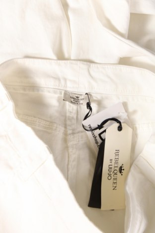 Damskie spodnie Rebel Queen By Liu Jo, Rozmiar M, Kolor Biały, Cena 389,16 zł