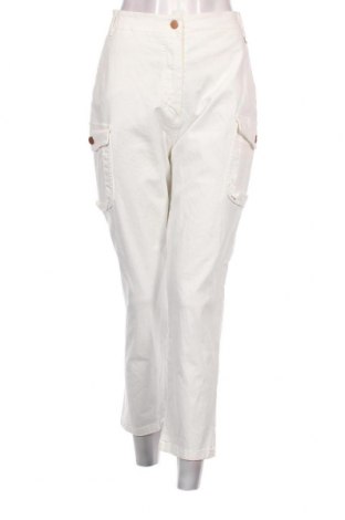Damskie spodnie Rebel Queen By Liu Jo, Rozmiar M, Kolor Biały, Cena 58,37 zł