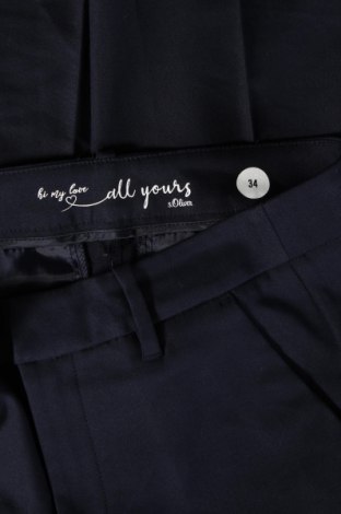 Pantaloni de femei S.Oliver, Mărime XS, Culoare Albastru, Preț 32,43 Lei