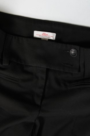 Дамски панталон S.Oliver, Размер XS, Цвят Черен, Цена 7,83 лв.