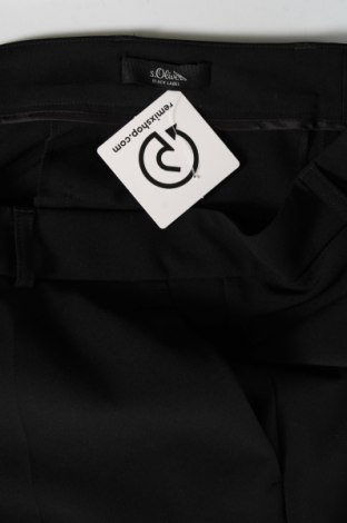 Γυναικείο παντελόνι S.Oliver Black Label, Μέγεθος L, Χρώμα Μαύρο, Τιμή 30,31 €