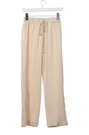Дамски панталон SHEIN, Размер XS, Цвят Бежов, Цена 15,66 лв.