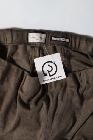 Дамски панталон Seductive, Размер S, Цвят Сив, Цена 8,16 лв.