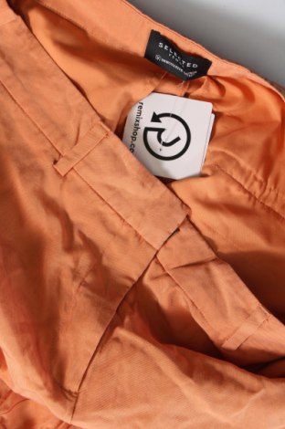 Dámské kalhoty  Selected Femme, Velikost M, Barva Oranžová, Cena  342,00 Kč