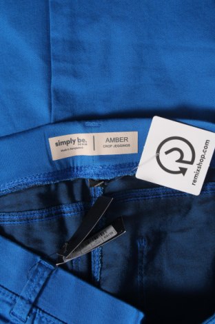 Damskie spodnie Simply Be, Rozmiar XL, Kolor Niebieski, Cena 51,50 zł