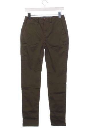 Дамски панталон Superdry, Размер XS, Цвят Зелен, Цена 24,18 лв.