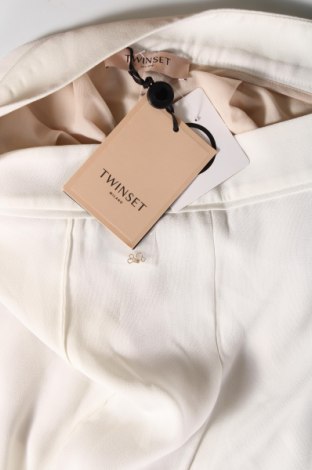 Γυναικείο παντελόνι TWINSET, Μέγεθος M, Χρώμα Λευκό, Τιμή 67,69 €