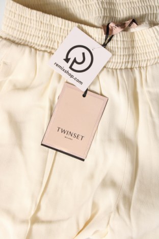 Дамски панталон TWINSET, Размер S, Цвят Екрю, Цена 93,80 лв.