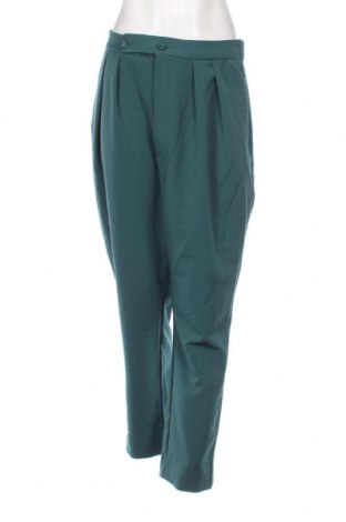Дамски панталон Terranova, Размер XL, Цвят Зелен, Цена 13,92 лв.