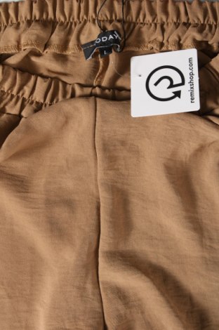 Γυναικείο παντελόνι Today, Μέγεθος L, Χρώμα  Μπέζ, Τιμή 17,94 €