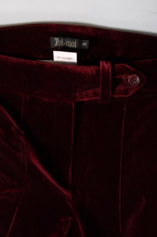 Дамски панталон Toi & Moi, Размер XS, Цвят Червен, Цена 29,00 лв.