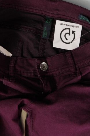 Pantaloni de femei United Colors Of Benetton, Mărime S, Culoare Mov, Preț 18,50 Lei